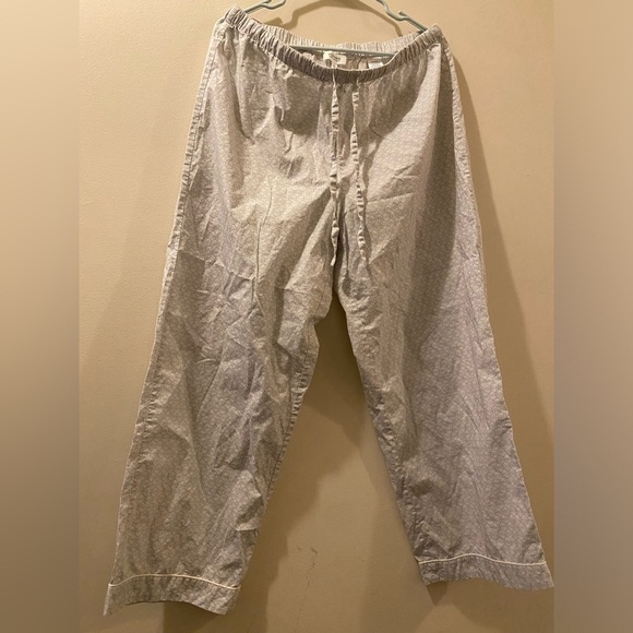 Haven Well Within -Women’s - large -Pajama pants - 100% cotton -Gray / white - Picture 1 of 6